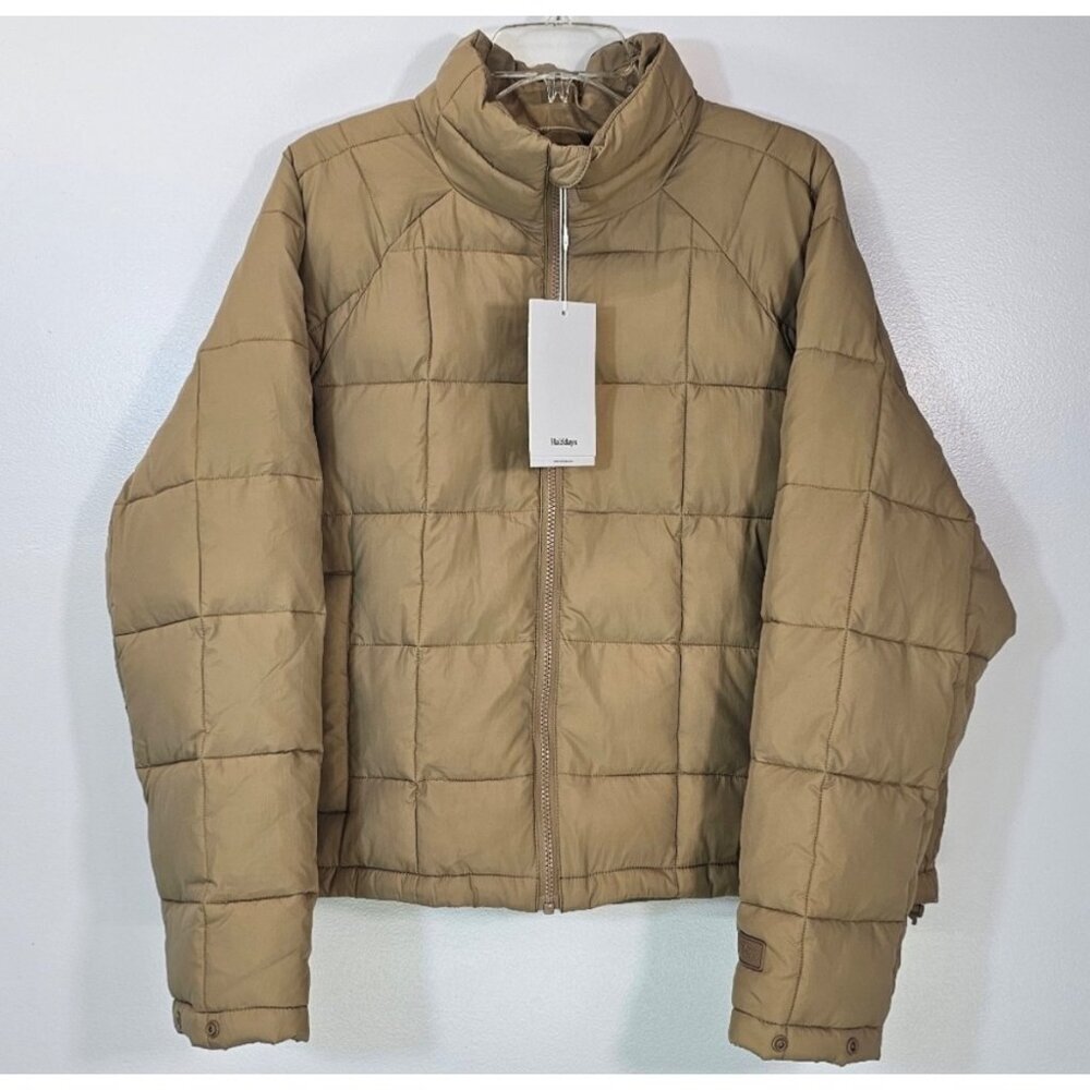 Halfdays Chai Tan Nellie Puffer Jacket, new with tags